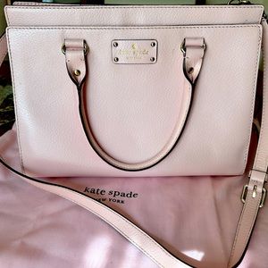 KATE SPADE Wellesley Durham Leather Handbag Shoulder Bag! Amazing condition